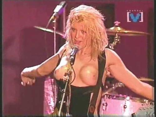 Courtney love topless